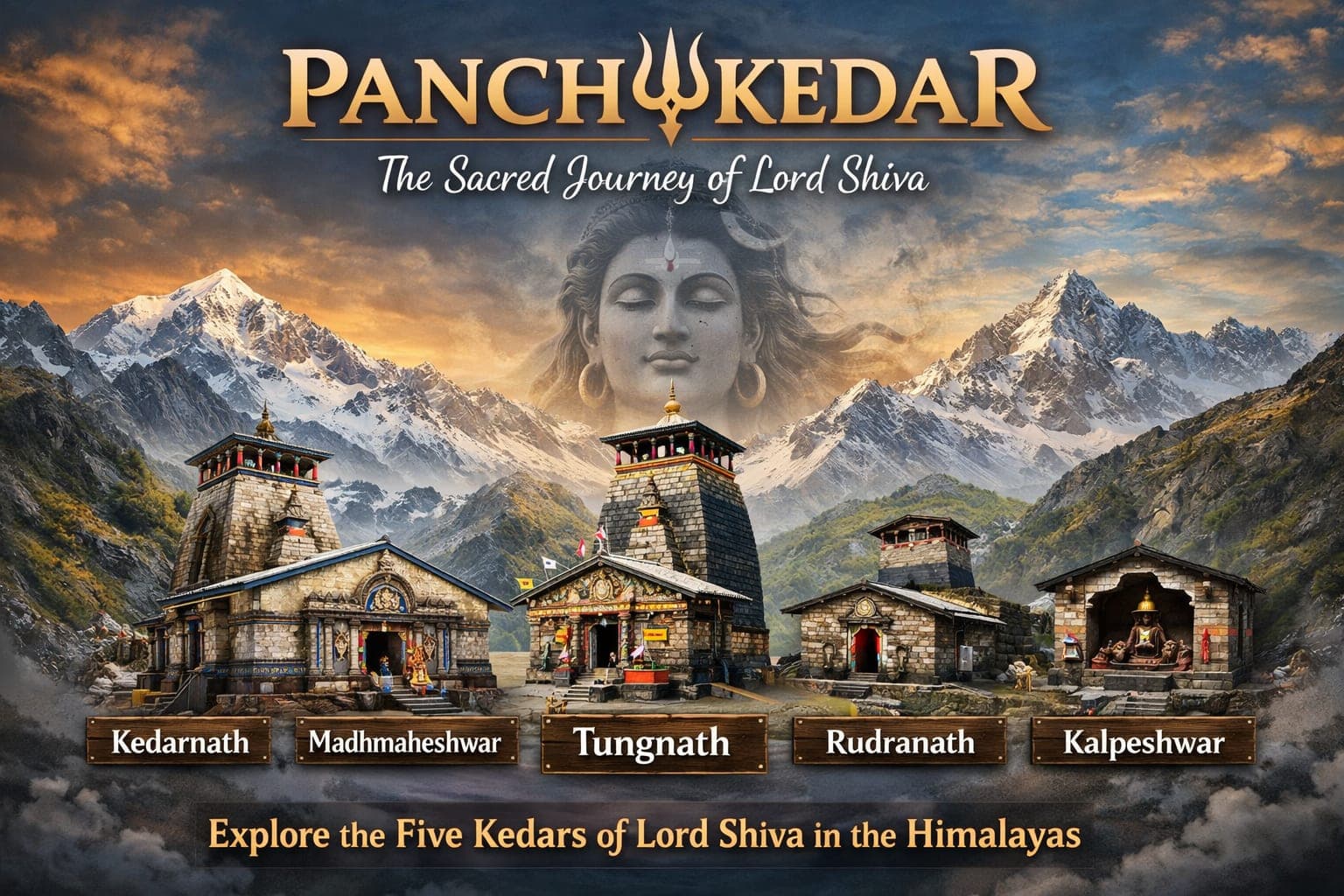PANCH KEDAR DARSHAN TOUR EX- HARIDWAR