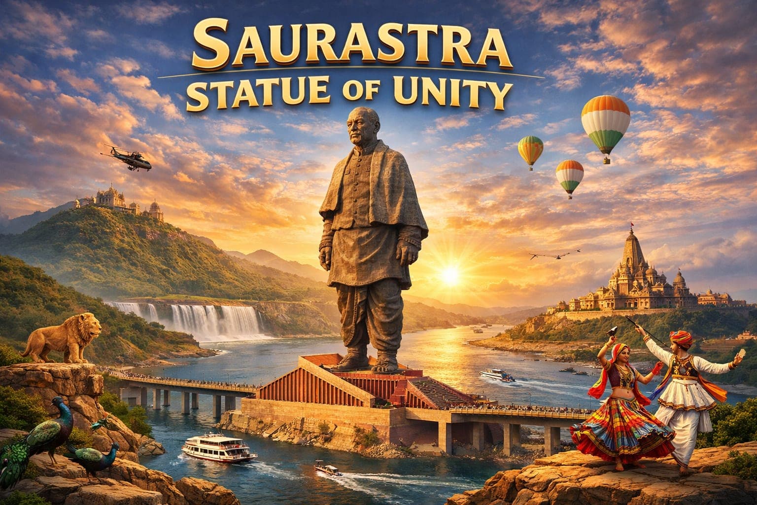 SAURASTRA TOUR WITH STATUE OF UNITY