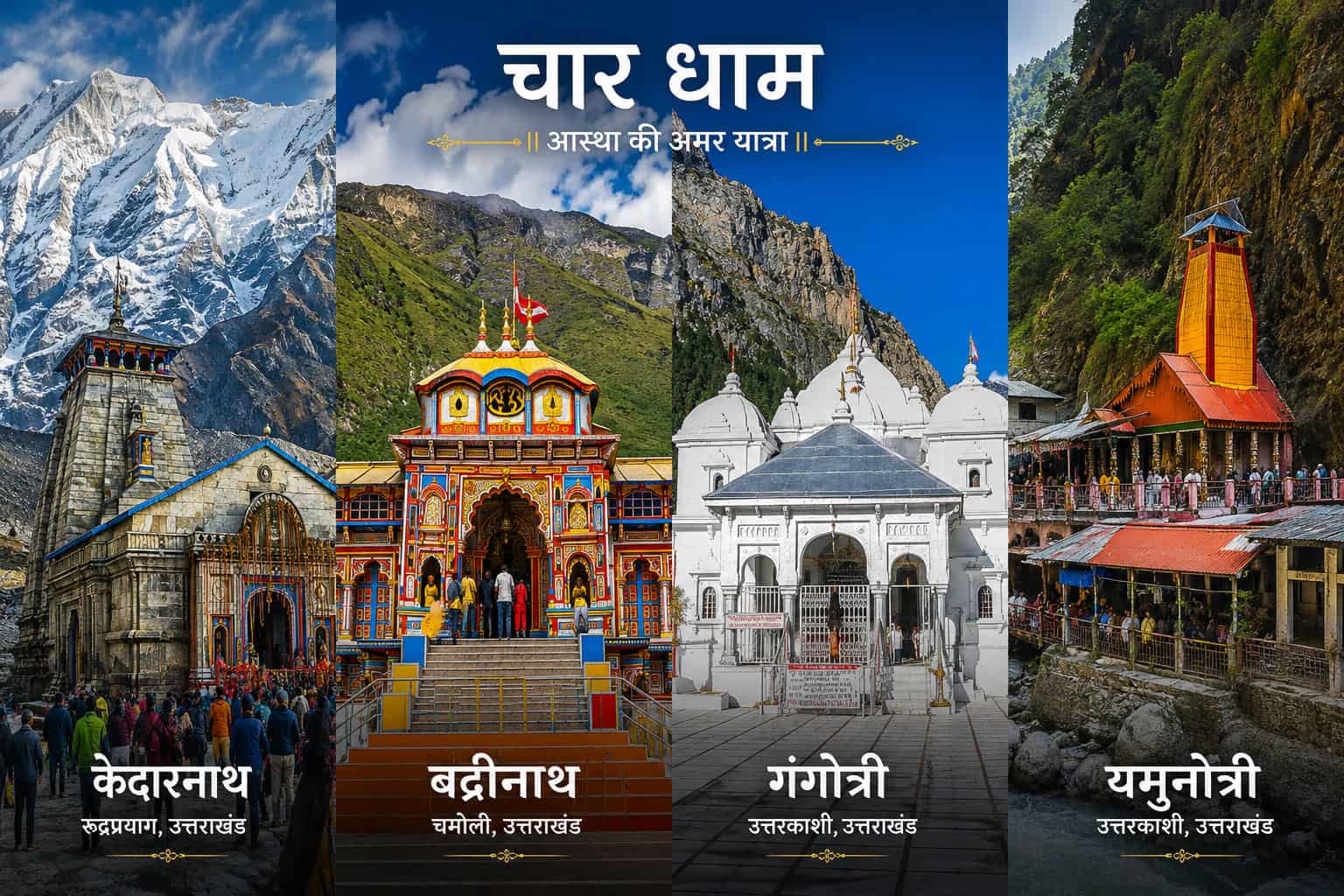 CHARDHAM PACKAGE EX-DELHI