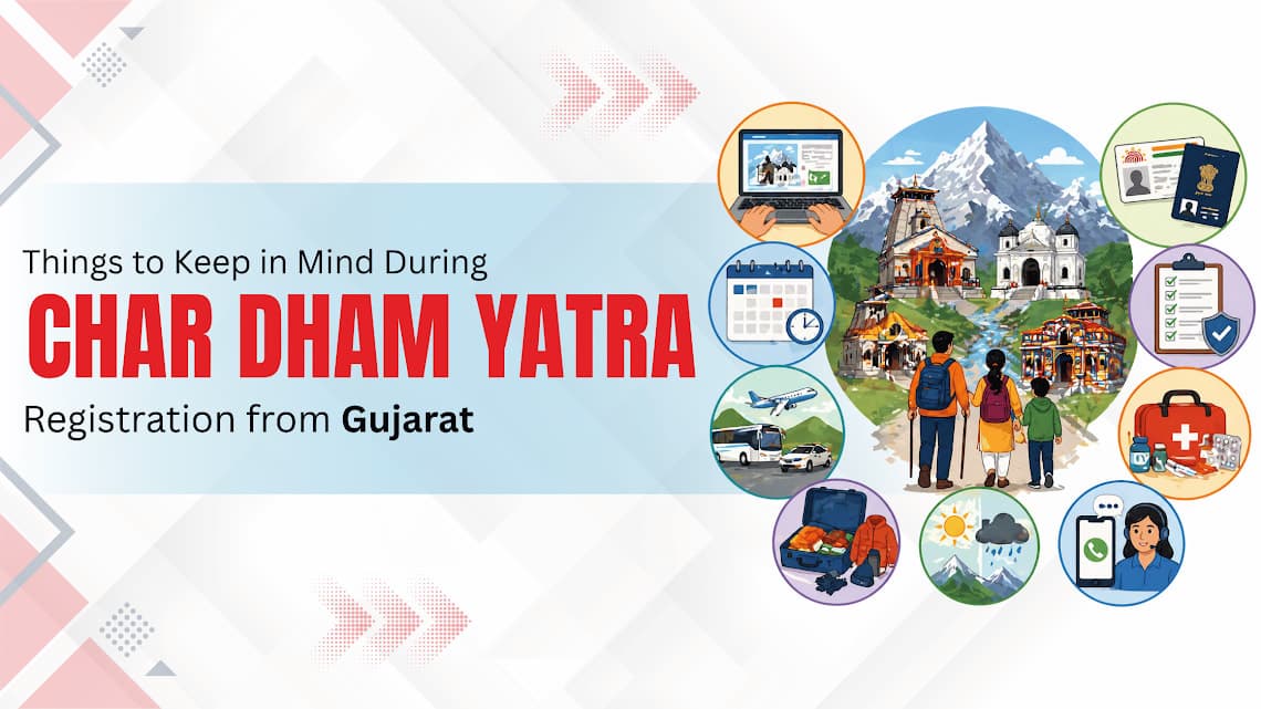 Char Dham Yatra Registration from Gujarat