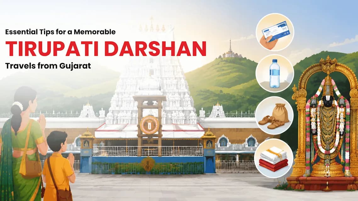 Tirupati Darshan Travels from Gujarat
