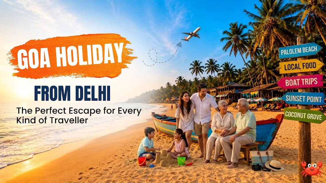 Goa Holiday from Delhi