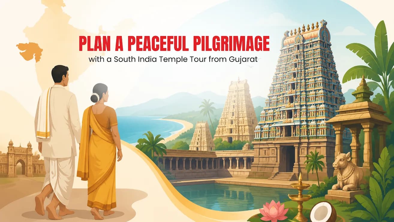South India Temple Tour from Gujarat