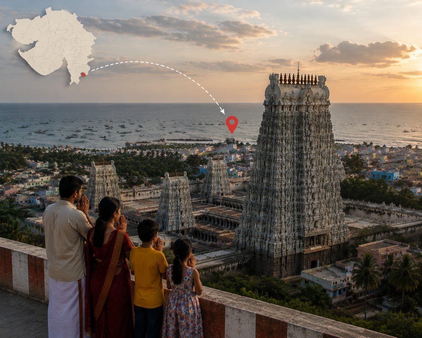 Visit Ancient Temples with a South India Temple Tour from Gujarat - Travel Guide by Travel Murti