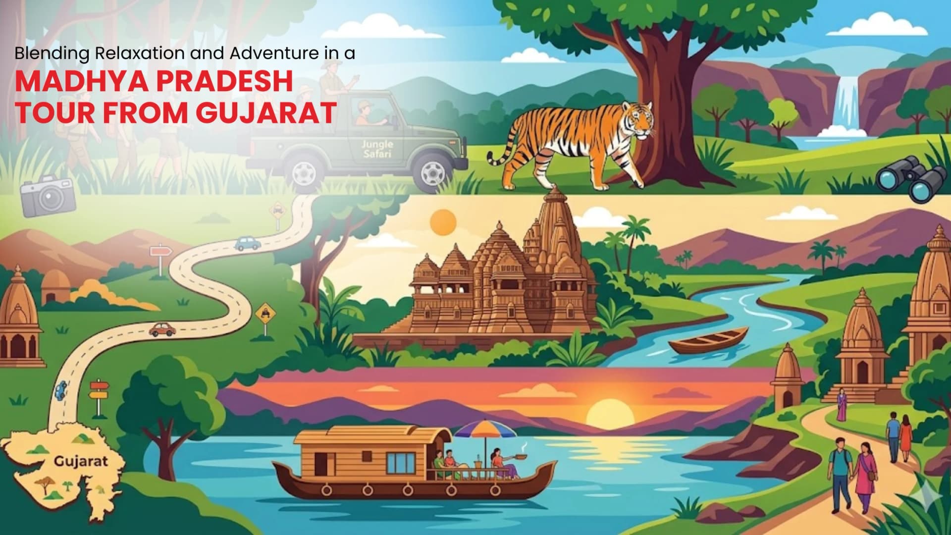 Madhya Pradesh Tour from Gujarat