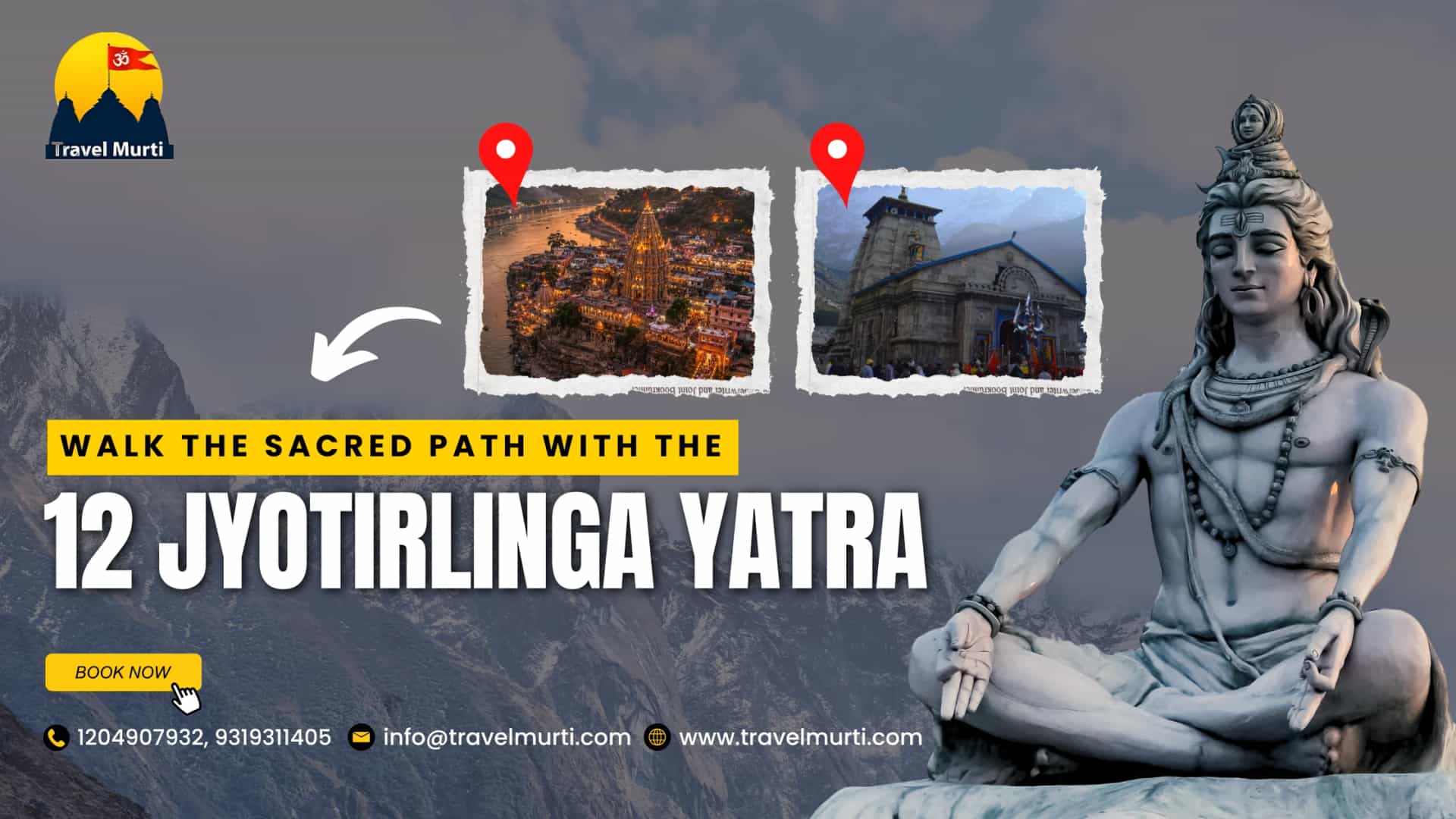 Walk the Sacred Path with the 12 Jyotirlinga Yatra