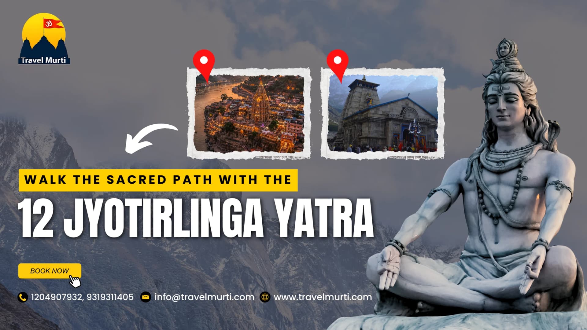 Walk the Sacred Path with the 12 Jyotirlinga Yatra - Travel Guide by Travel Murti